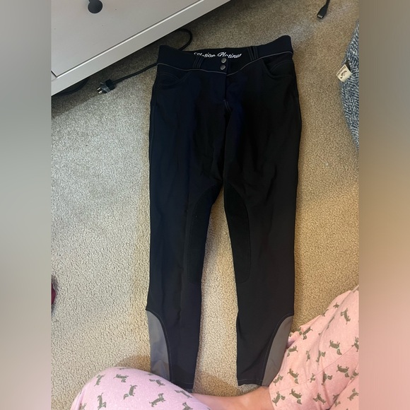 Navy blue elation platinum equestrian breeches - Picture 2 of 5